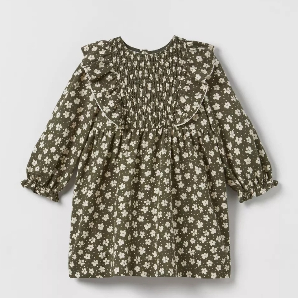 Floral Ruffle Dress